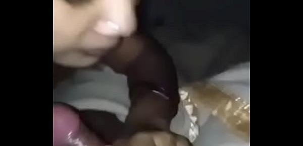  My tamil girlfriend sucking my dick and talking Chennai ammu